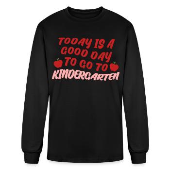 Playschool Kindergarten Nursery School - Men's Long Sleeve T-Shirt - black - Front