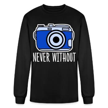 Photography Photographer Photograph - Men's Long Sleeve T-Shirt - black - Front