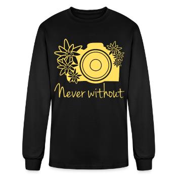 Photographer Photograph Photography - Men's Long Sleeve T-Shirt - black - Front