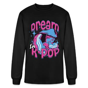 Dream In K-Pop Korean Music - Men's Long Sleeve T-Shirt - black - Front