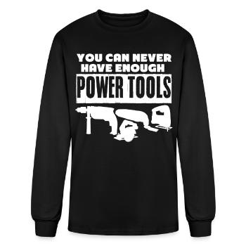 Best Power Tools Electric Tools - Men's Long Sleeve T-Shirt - black - Front