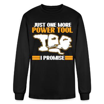 Best Power Tool Electric Tools - Men's Long Sleeve T-Shirt - black - Front