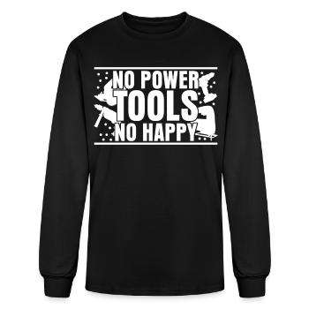 Power Tools Best Electric Tools - Men's Long Sleeve T-Shirt - black - Front