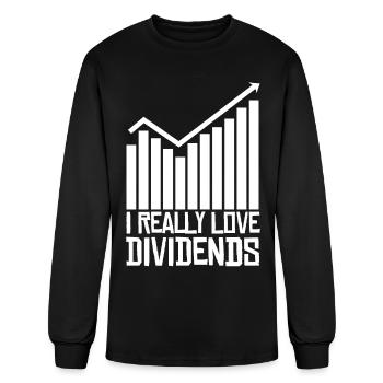 Capitalism Trader Stocks Stock exchange - Men's Long Sleeve T-Shirt - black - Front