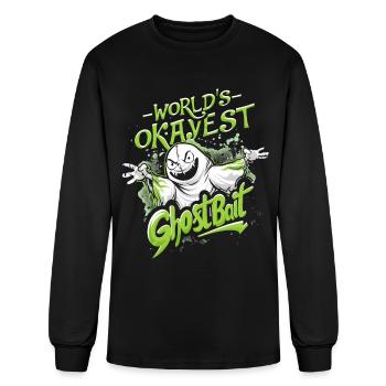 L’appât fantôme le plus acceptable au monde - T-shirt à manches longues Homme - noir - Devant