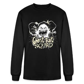 Escouade d’appâts fantômes - T-shirt à manches longues Homme - noir - Devant