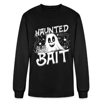 Appât fantôme Halloween Parapsychologie - T-shirt à manches longues Homme - noir - Devant