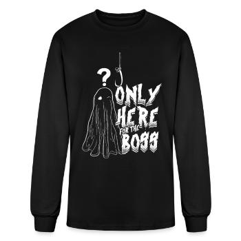 Ghost Bait Halloween Parapsychology - Men's Long Sleeve T-Shirt - black - Front