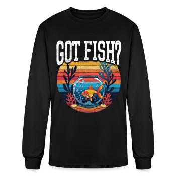 Aquarium Fish Breeder Sea Tank - Men's Long Sleeve T-Shirt - black - Front