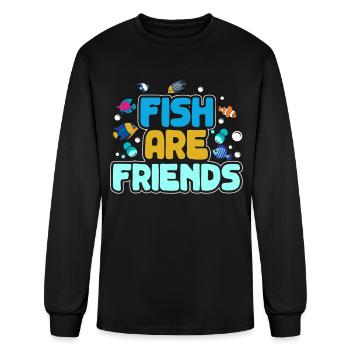Aquarium Fish Breeder Sea Tank - Men's Long Sleeve T-Shirt - black - Front