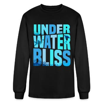 Aquarium Fish Breeder Sea Tank - Men's Long Sleeve T-Shirt - black - Front