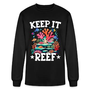 Aquarium Fish Breeder Sea Tank - Men's Long Sleeve T-Shirt - black - Front