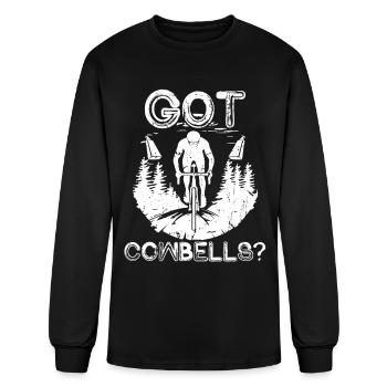 Cyclocross Got Cowbells? - Men's Long Sleeve T-Shirt - black - Front