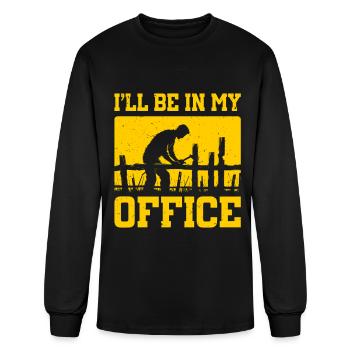 Fence Installer - Men's Long Sleeve T-Shirt - black - Front