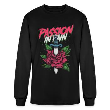 Dark Romance - Men's Long Sleeve T-Shirt - black - Front
