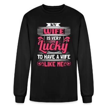 Gay Marriage Wedding Wedding Ring - Men's Long Sleeve T-Shirt - black - Front