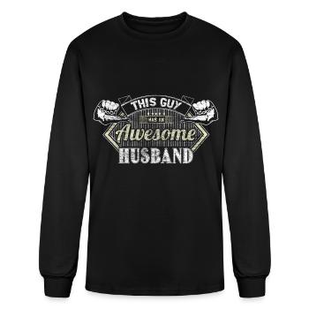 Gay Marriage Wedding Anniversary Wedding Ring Gift - Men's Long Sleeve T-Shirt - black - Front