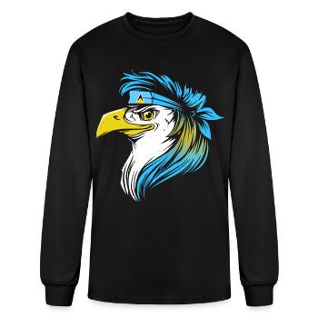 Saint Lucia - Men's Long Sleeve T-Shirt - black - Front
