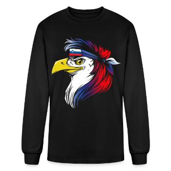 Slovenia - Men's Long Sleeve T-Shirt - black - Front