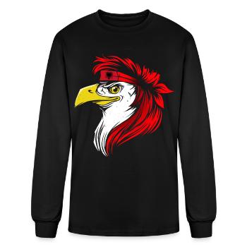 Albania - Men's Long Sleeve T-Shirt - black - Front