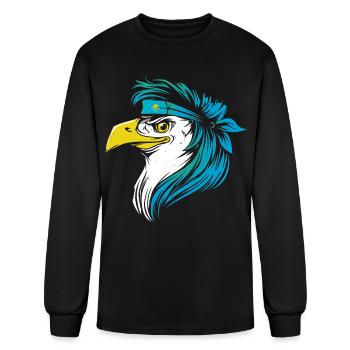 Kazakhstan - Men's Long Sleeve T-Shirt - black - Front