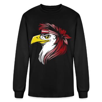 Latvia - Men's Long Sleeve T-Shirt - black - Front