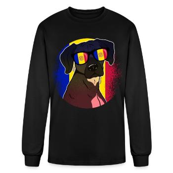 Andorra - Men's Long Sleeve T-Shirt - black - Front