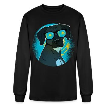 Kazakhstan - Men's Long Sleeve T-Shirt - black - Front