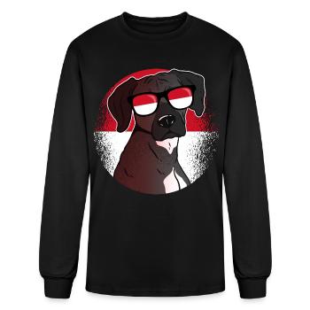 Monaco - Men's Long Sleeve T-Shirt - black - Front