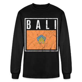 Bali - Men's Long Sleeve T-Shirt - black - Front