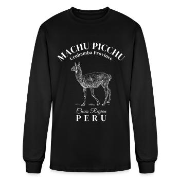 Machu Picchu Peru Cusco South America Gift - Men's Long Sleeve T-Shirt - black - Front