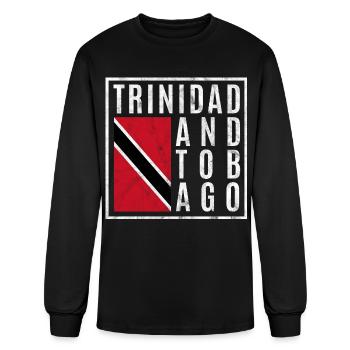 Trinidad and Tobago - Men's Long Sleeve T-Shirt - black - Front