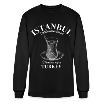 Istanbul Turquie Cadeau traditionnel turc de Marmara - T-shirt à manches longues Homme - noir - Devant