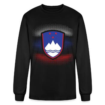 slovenia - Men's Long Sleeve T-Shirt - black - Front