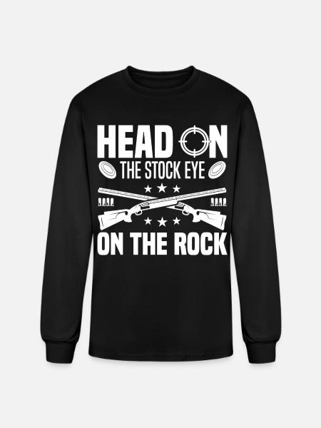 Trap shooting - Men's Long Sleeve T-Shirt - black