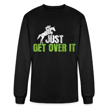 Equestrian Horse Show - Men's Long Sleeve T-Shirt - black - Front