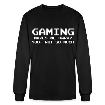 Gaming Gaming - Men's Long Sleeve T-Shirt - black - Front