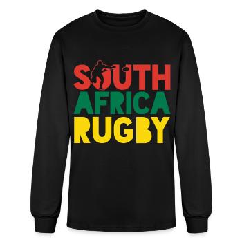 Rugby South Africa - Men's Long Sleeve T-Shirt - black - Front