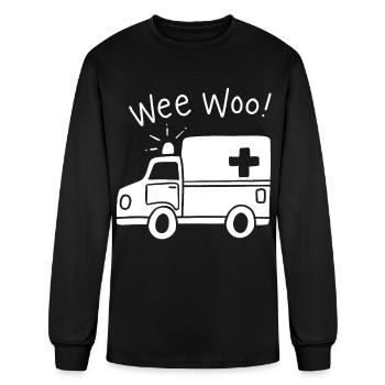 Paramedic Ambulance - Men's Long Sleeve T-Shirt - black - Front