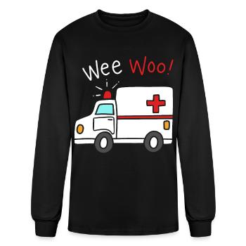 Paramedic Ambulance - Men's Long Sleeve T-Shirt - black - Front