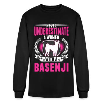 Basenji Owner - Men's Long Sleeve T-Shirt - black - Front