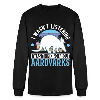Aardvark Gift - Men's Long Sleeve T-Shirt - black - Front