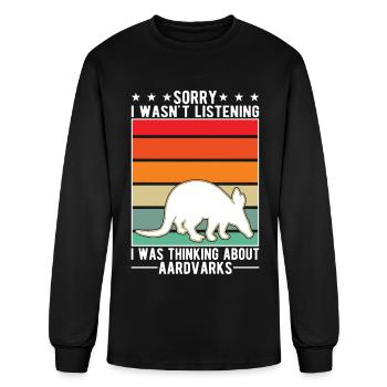 Aardvark Gift - Men's Long Sleeve T-Shirt - black - Front