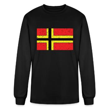 German Flag Germany Flag German Resistance Wirmer - Men's Long Sleeve T-Shirt - black - Front