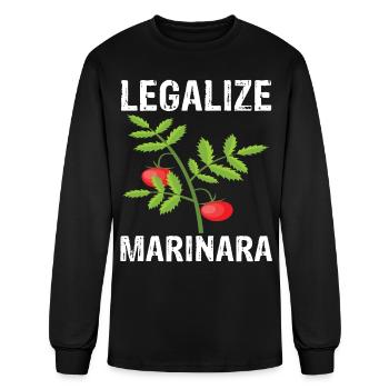 Tomatoes - Men's Long Sleeve T-Shirt - black - Front