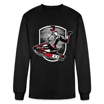 Jet Ski - Men's Long Sleeve T-Shirt - black - Front