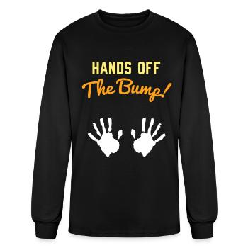 Pregnancy Gifts - Men's Long Sleeve T-Shirt - black - Front
