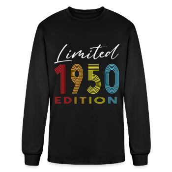 Limited Edition 1950 - Men's Long Sleeve T-Shirt - black - Front