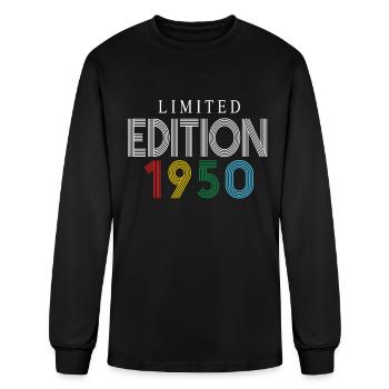 Limited Edition 1950 - Men's Long Sleeve T-Shirt - black - Front