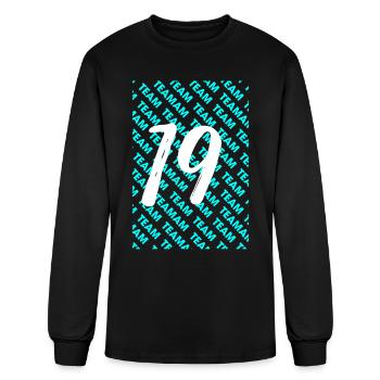 19 dziewietnascie - Men's Long Sleeve T-Shirt - black - Front